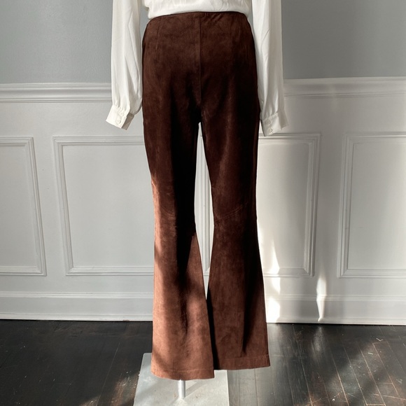 Ralph Lauren Bohemian Vintage Lace Up Suede Pants - Picture 6 of 11
